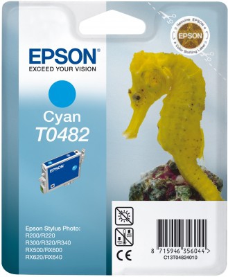 Epson Singlepack Cyan T0482