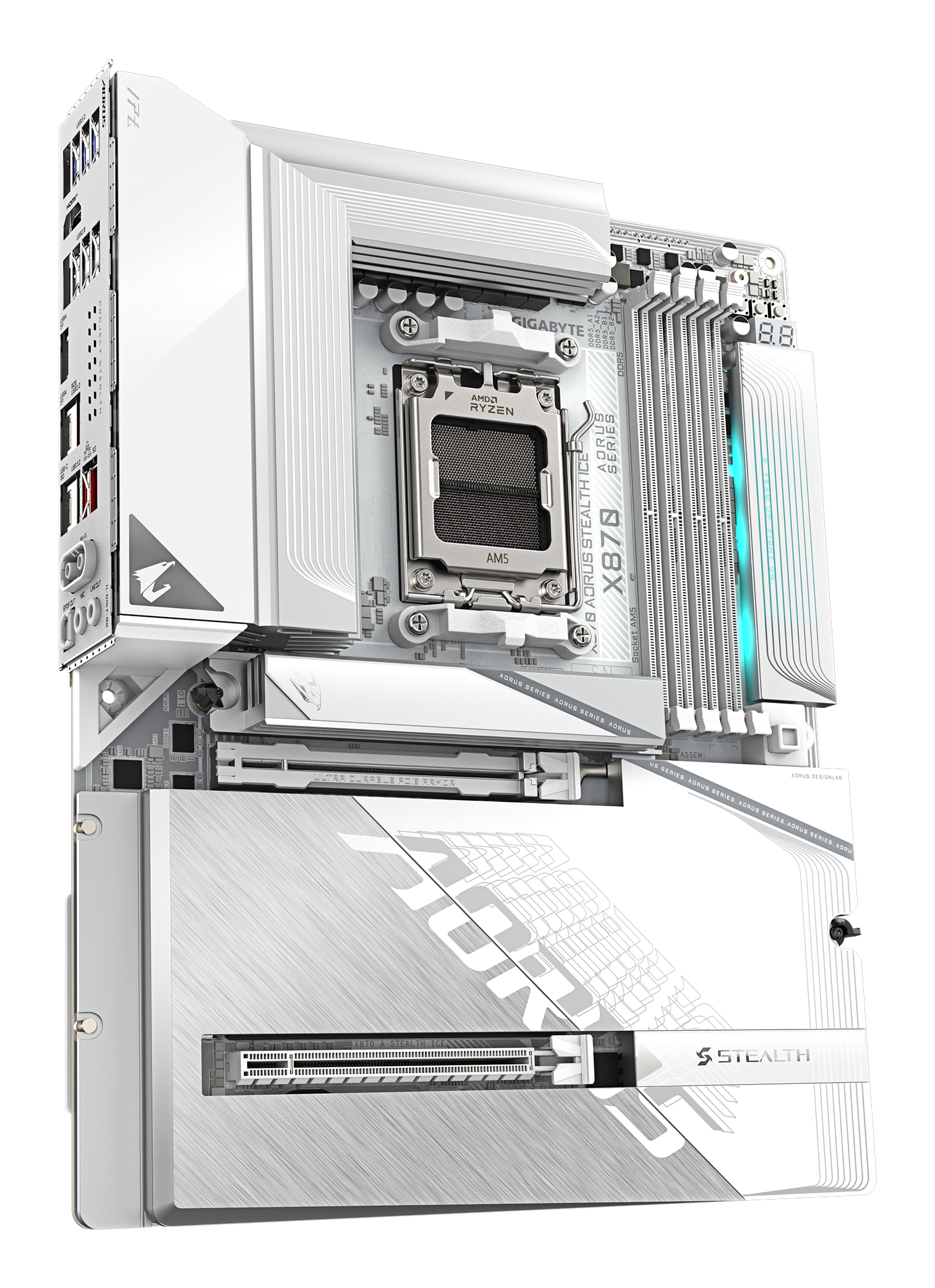 Motherboard X870 AORUS STEALTH ICE