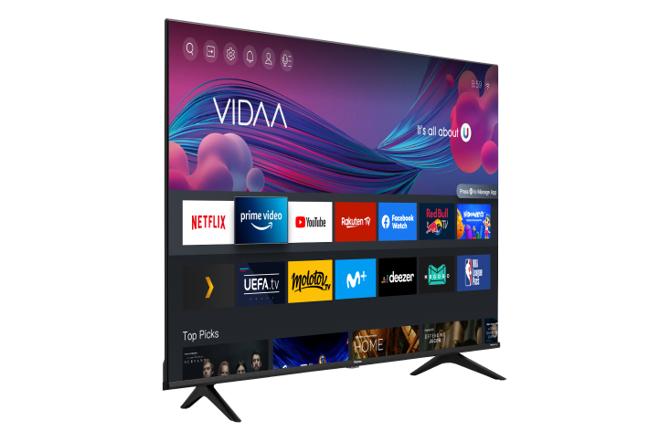 Hisense 65A66G 165.1 cm (65") 4K Ultra HD Smart TV Wi-Fi Black – image 3