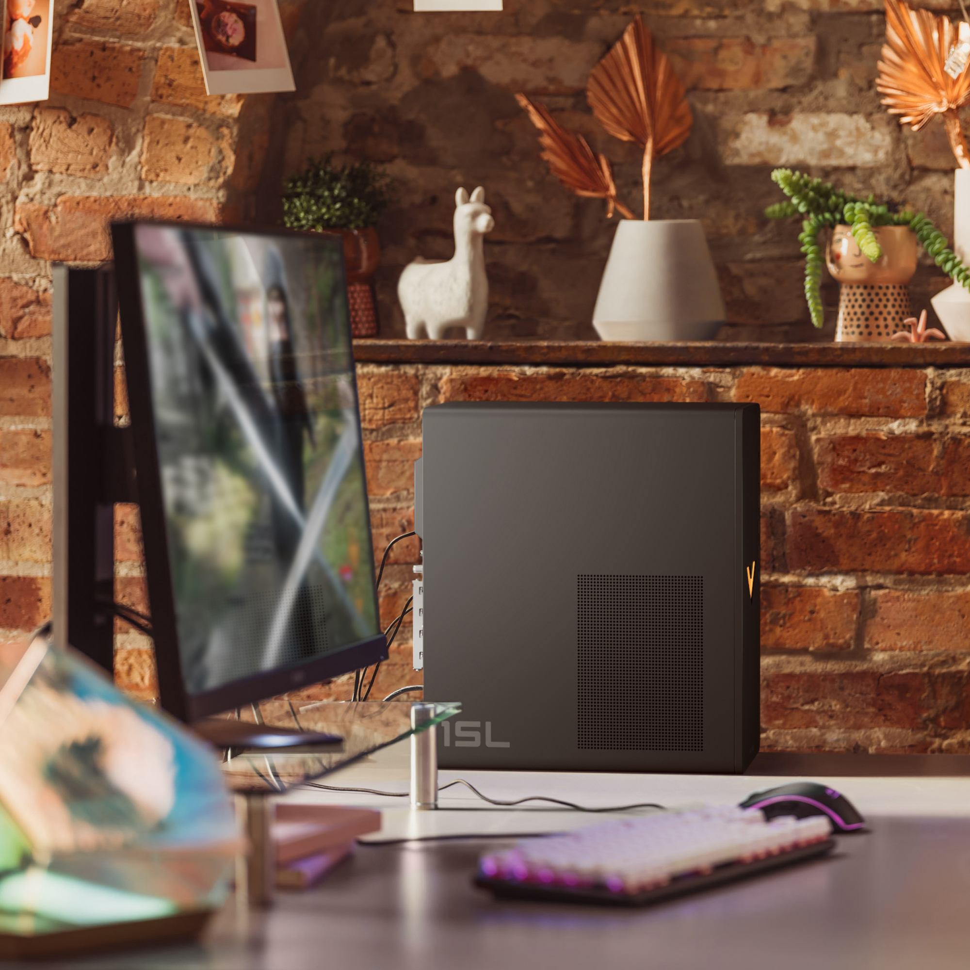PC gaming - HP TG02-1085ns, Intel® Core™ i7-13700F, 32GB RAM, 1 TB SSD, GeForce RTX™ 4060, Windows 11 Home, Plata - imagen 3