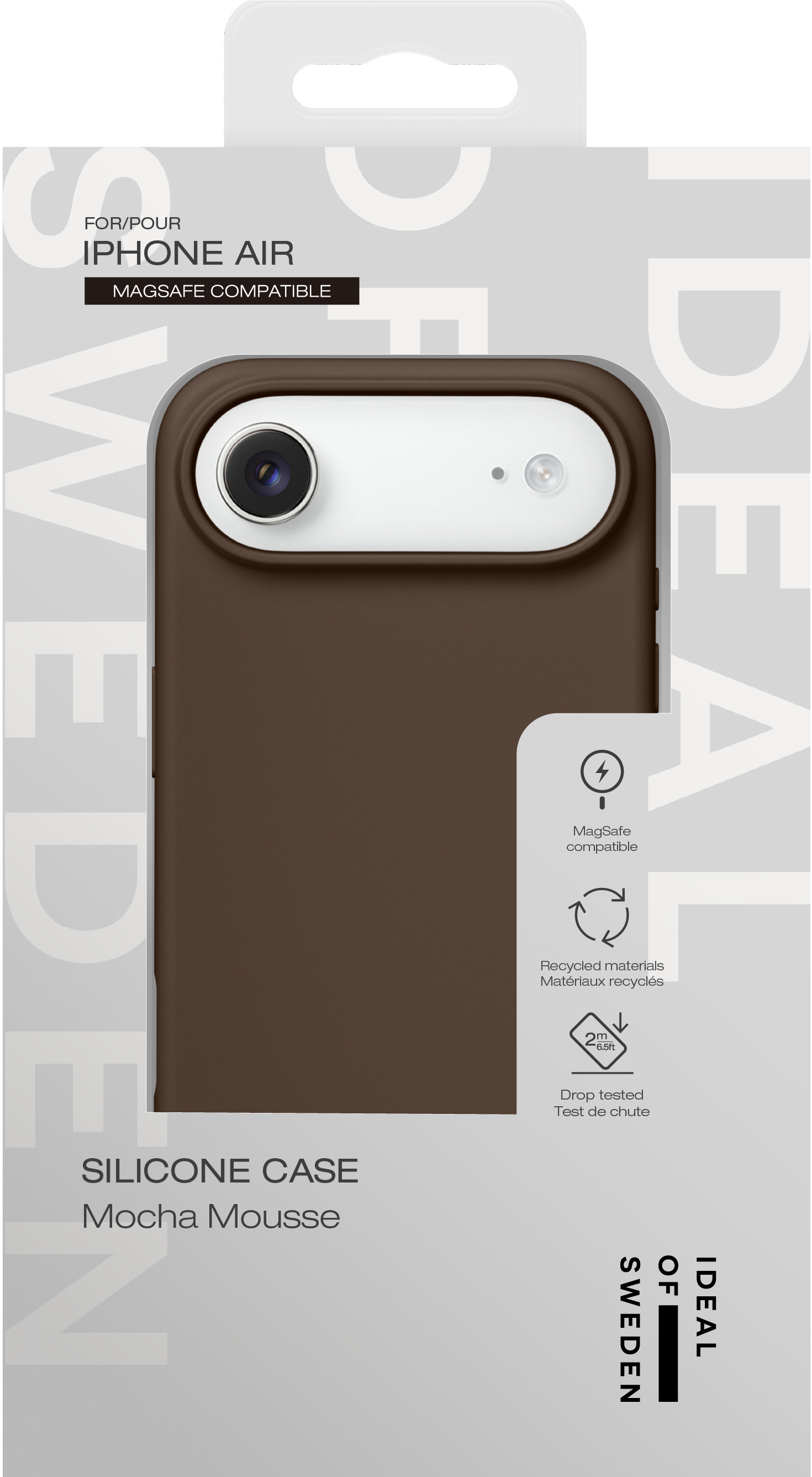 iDeal of Sweden Silicone Case MagSafe iPhone Air Mocha Mousse – image 5