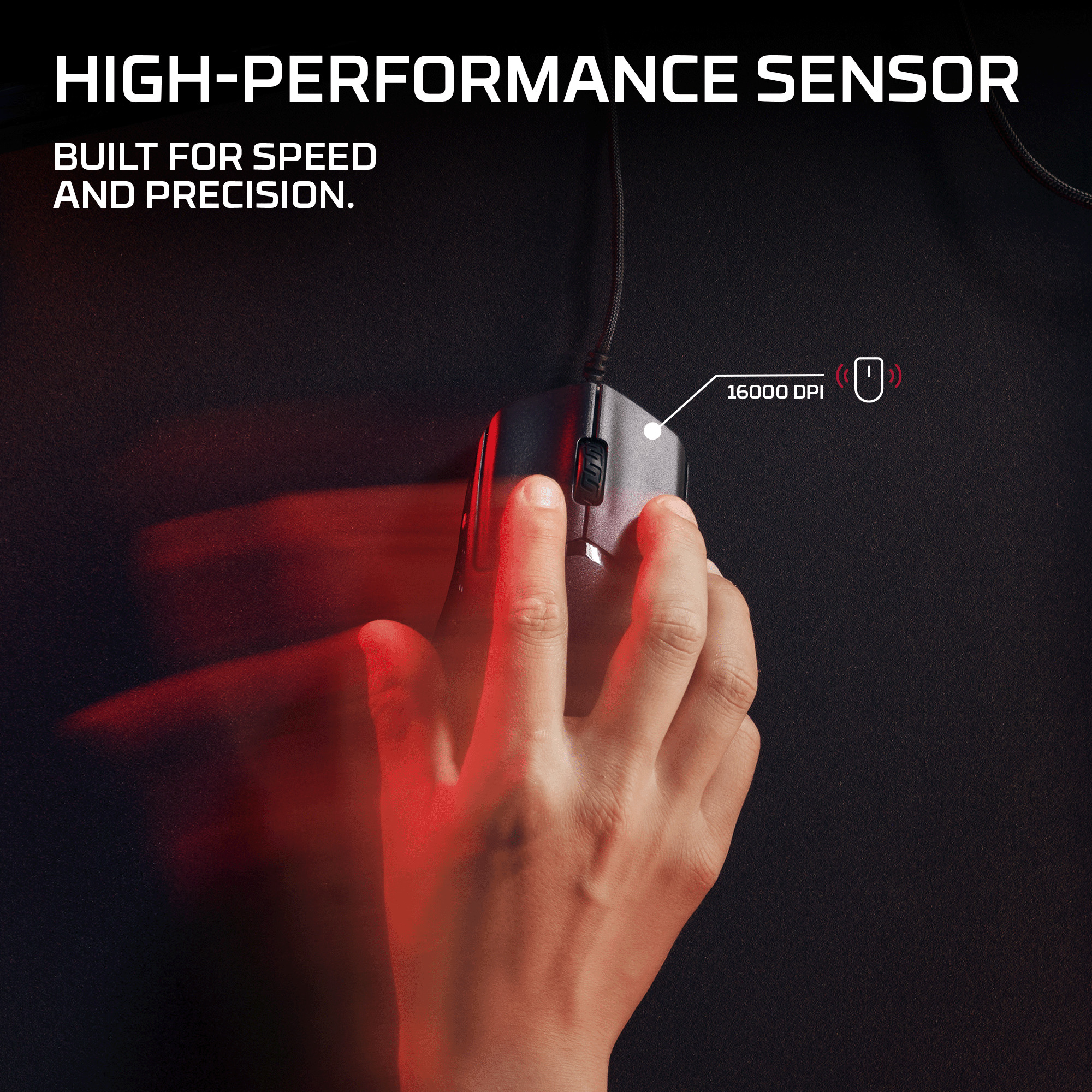 HyperX Pulsefire Haste 3 - Wired Gaming Mouse – image 3