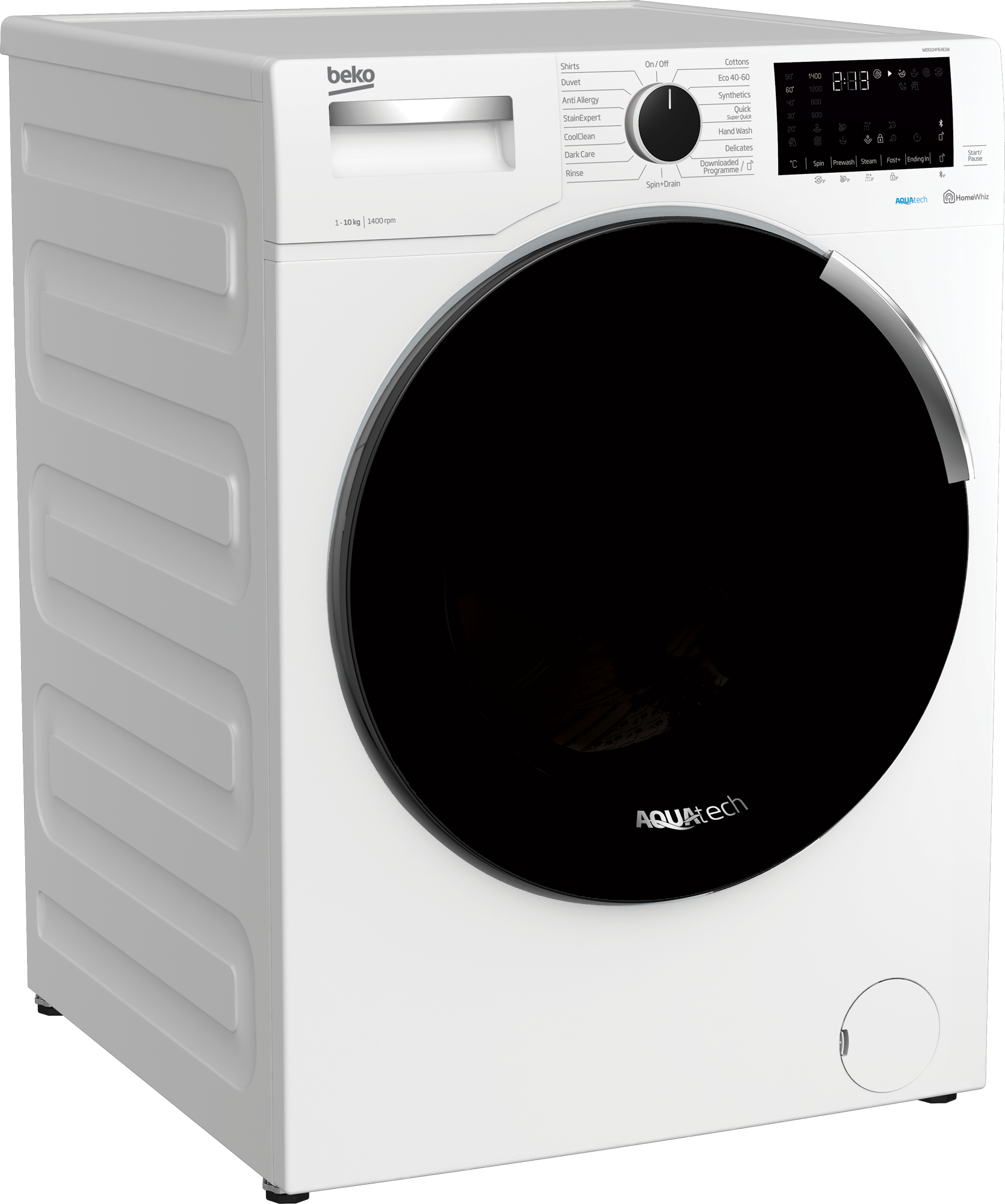 Beko WER104P64E1W washing machine Front-load – image 3