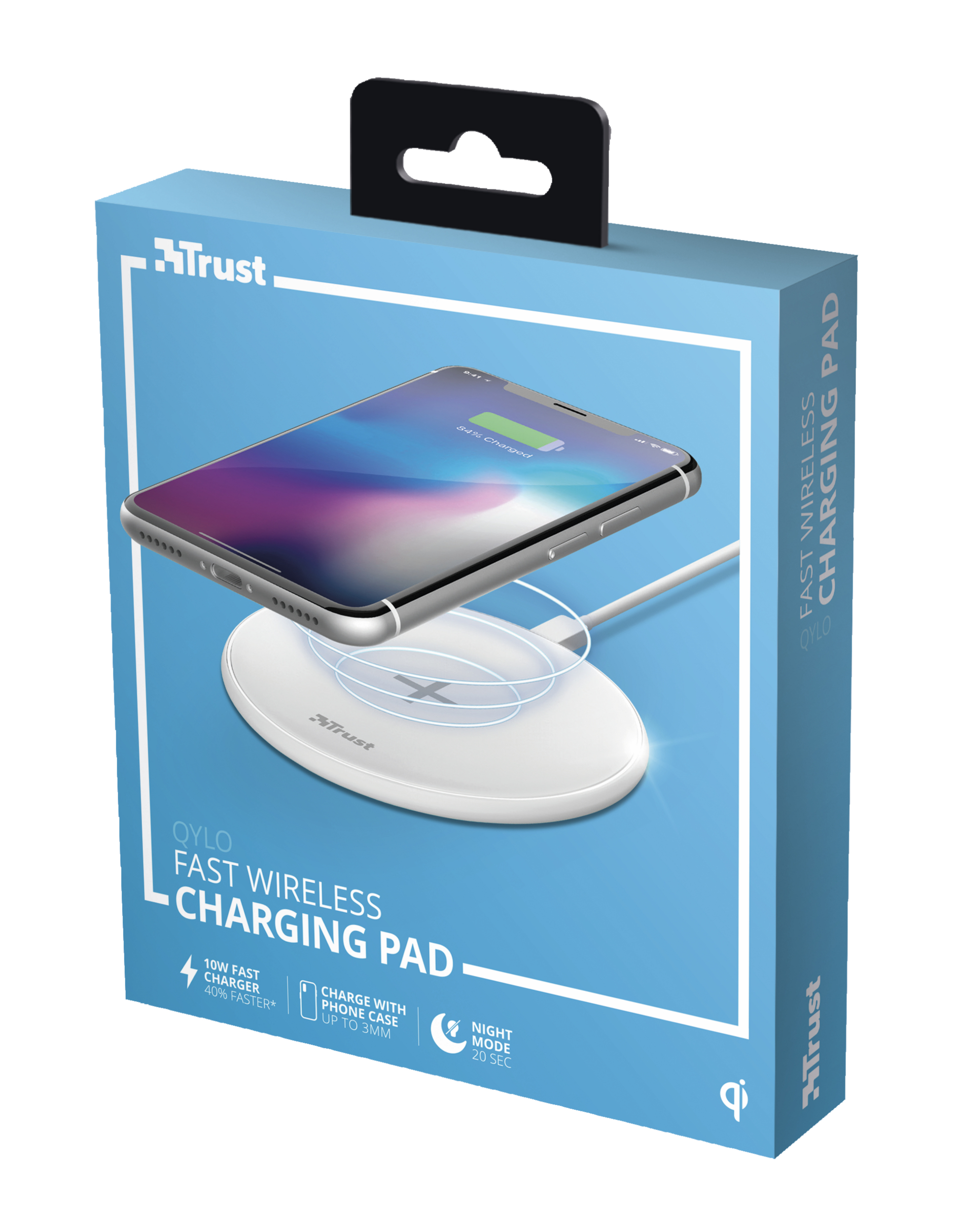 Trust 23867 mobile device charger Smartphone White AC, USB Wireless charging Fast charging Indoor – image 6