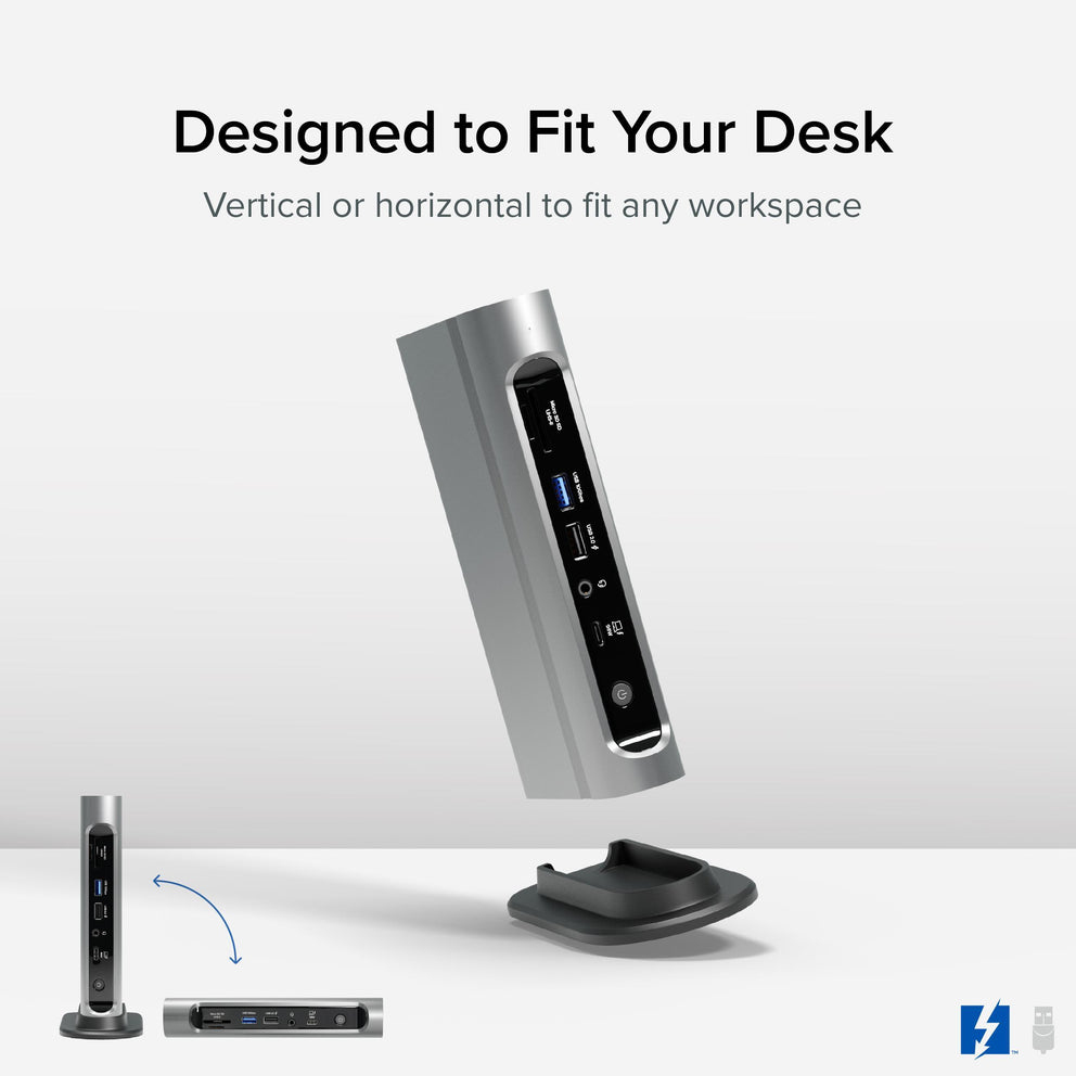 Plugable Technologies TBT4-UDZ laptop dock/port replicator Wired Thunderbolt 4 Silver – image 6