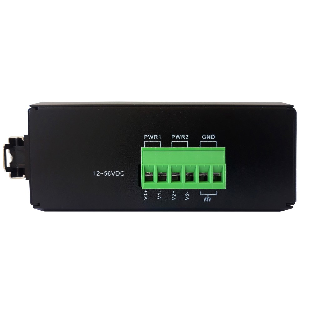 Techly I-SWHUB-IND1204 network switch Fast Ethernet (10/100) Black – image 3