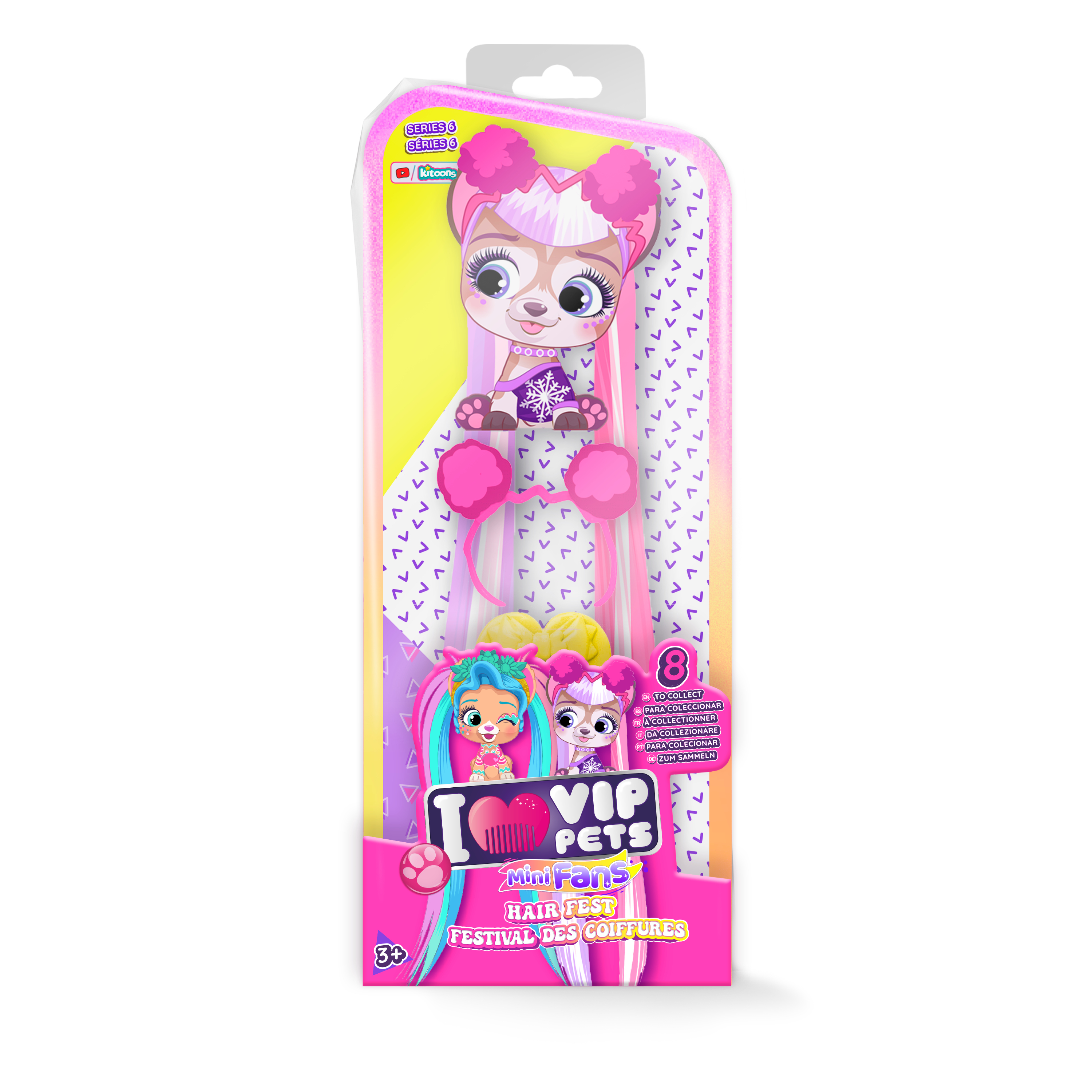 Resim IMC Toys Vip Pets 715813 Çok Renkli Plastik Oyuncak Figür (3+ Yaş)