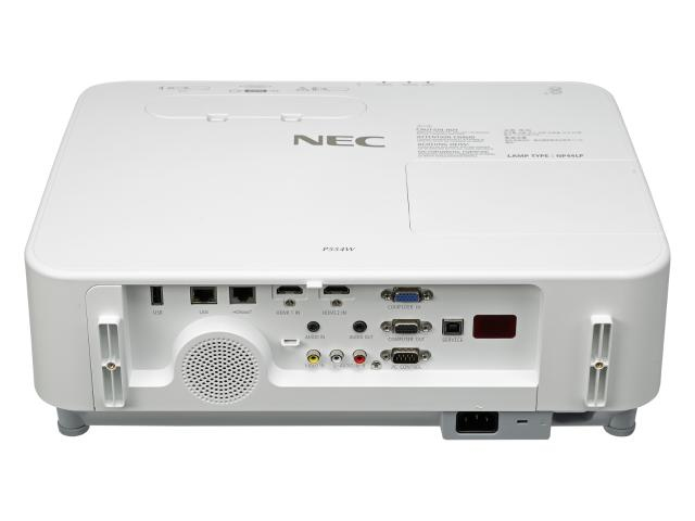NEC P554W Standard throw projector 5500 ANSI lumens 3LCD WXGA (1280x800) White – image 9