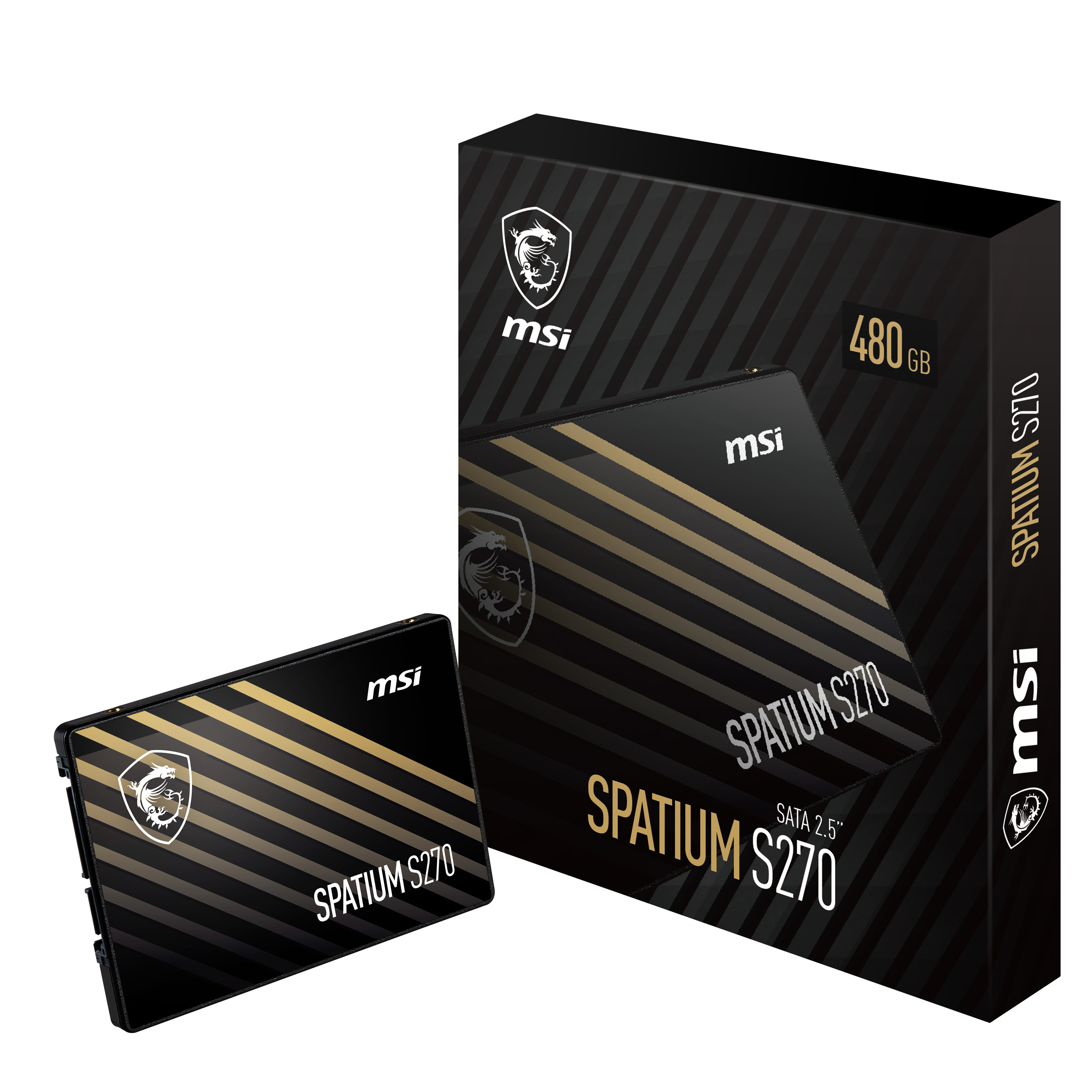 Unidad de Estado Sólido MSI SPATIUM S270 - 2.5" - 480GB - SATA 3 - SPATIUM S270 SATA 2.5 480GB