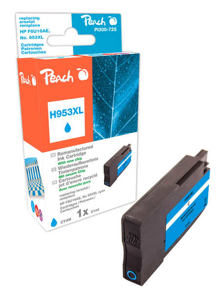 Peach 319954 toner cartridge 1 pc(s) Cyan