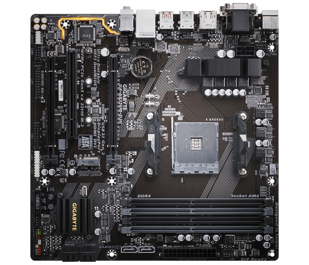 GIGABYTE GA-AB350M-D3H 1.1 – image 3