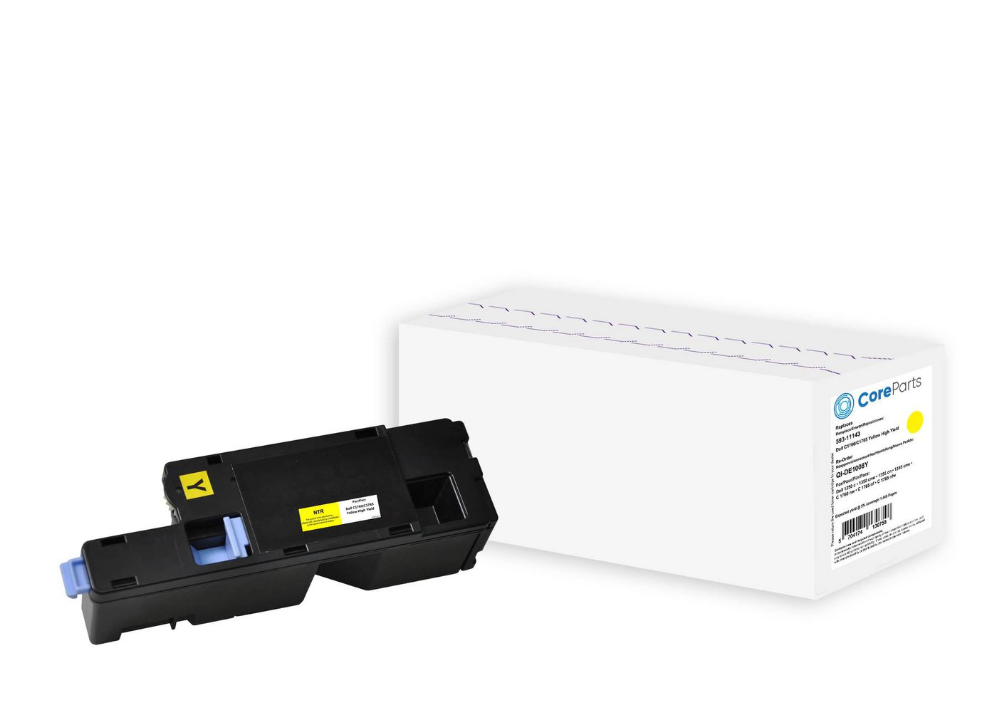 CoreParts Toner Yellow 593-11143