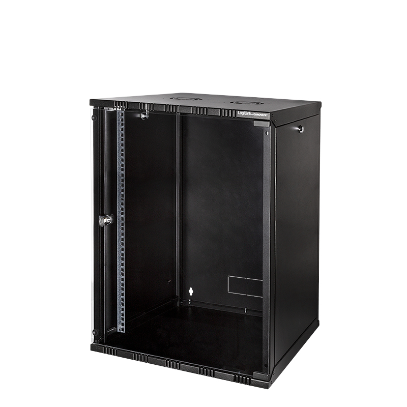 LogiLink W15B54B rack cabinet 15U Wall mounted rack Black – image 1