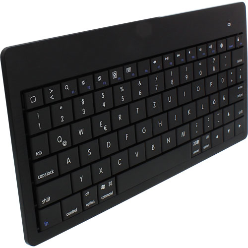 InLine 55373 keyboard Bluetooth QWERTZ German Black – image 3