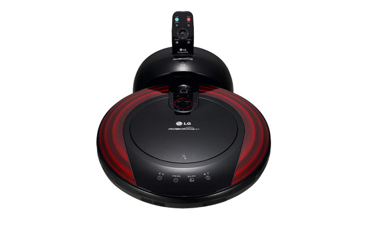 LG VR6170LVM robot vacuum Red – image 3