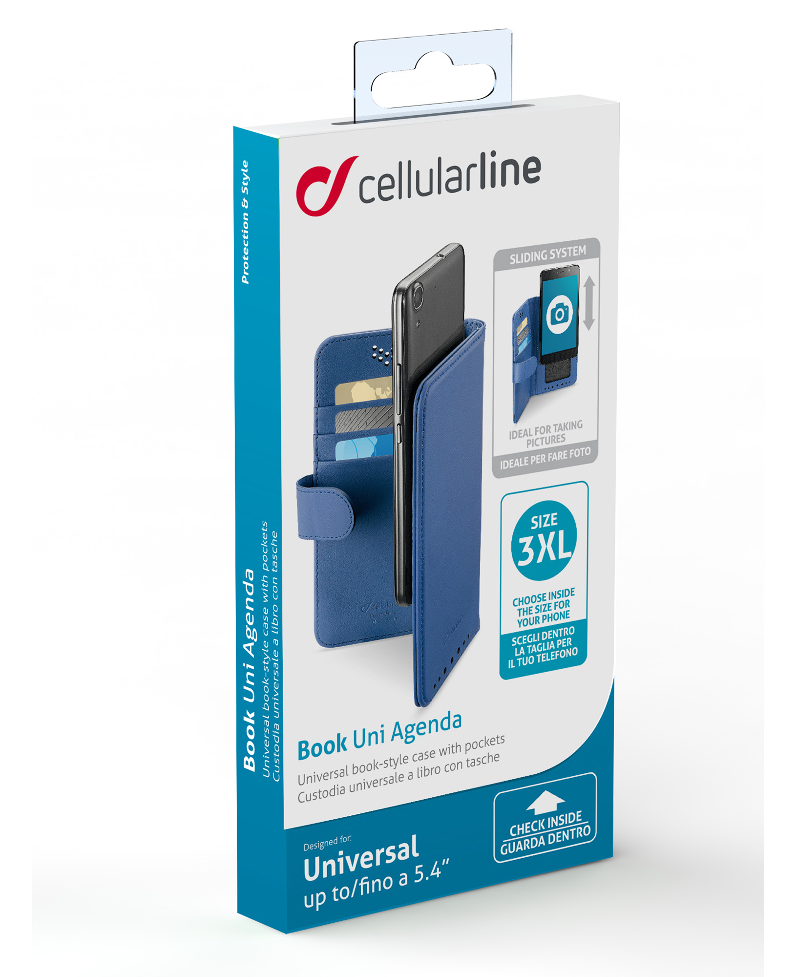 Cellularline Book Uni Agenda - Smartphones up to 5.4” – image 3