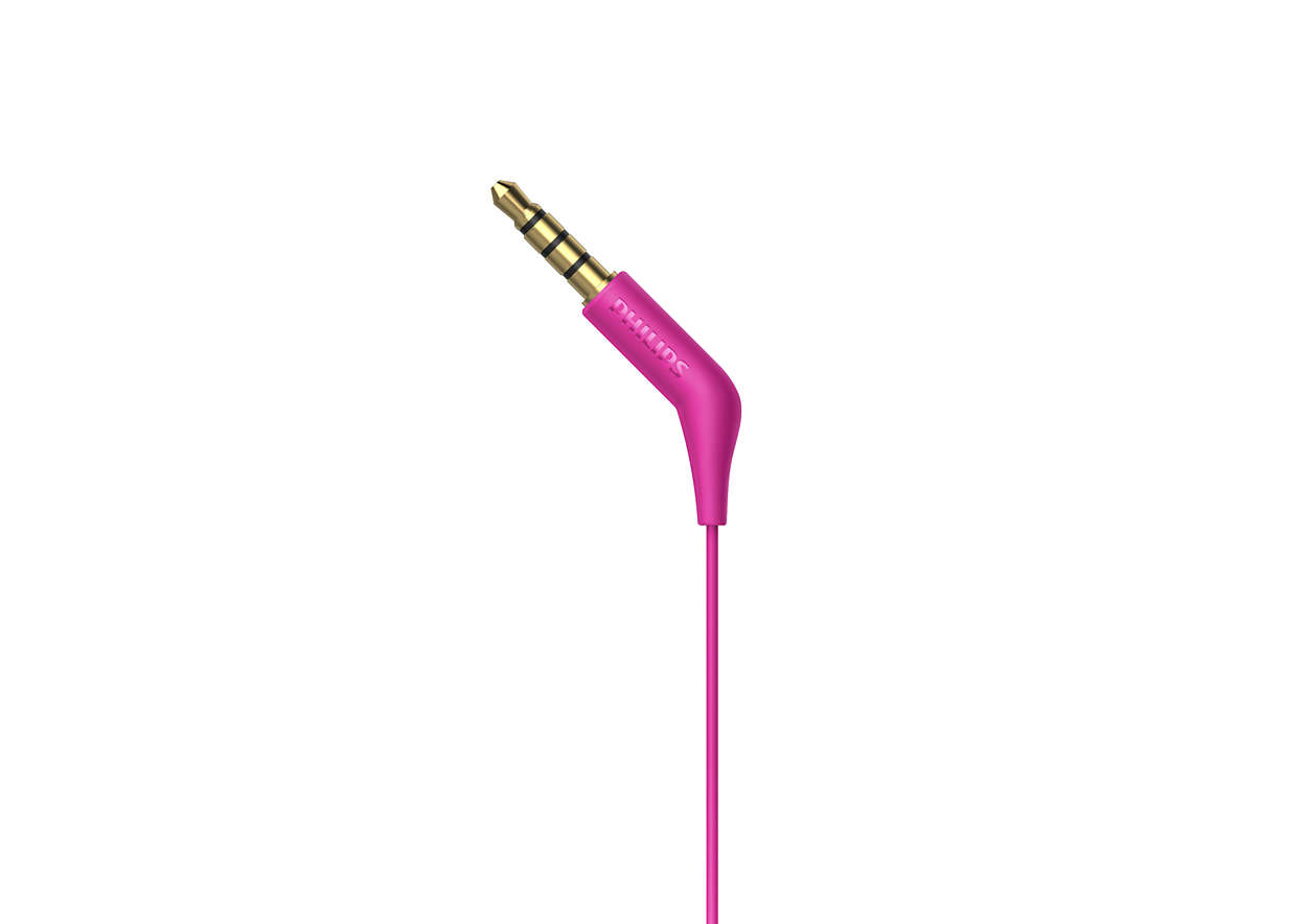 Philips TAE1105PK/00 headphones/headset Wired In-ear Calls/Music Pink – image 5