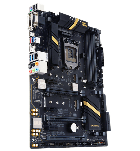 GIGABYTE GA-Z170X-UD3 motherboard Intel® Z170 LGA 1151 (Socket H4) ATX