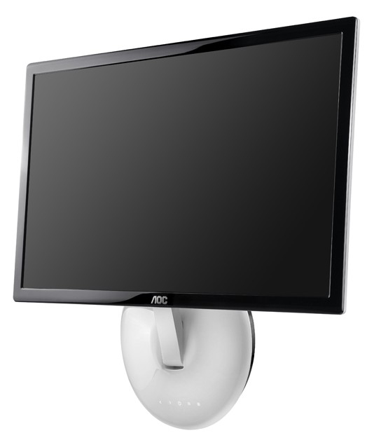 AOC e2043Fs 50.8 cm (20") HD+ Black, White 250 cd/m² – image 4