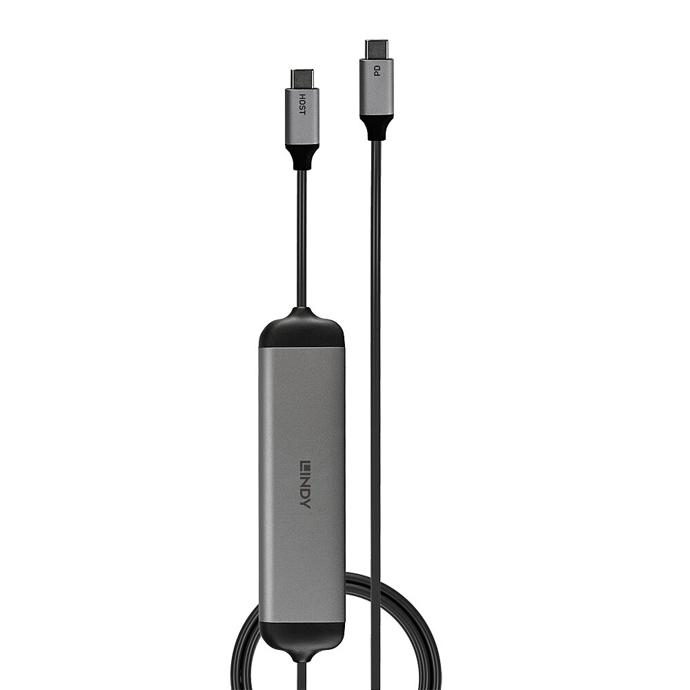 Lindy DST-Micro 140, USB-C Laptop Micro Docking Station with 4K Support and 1.4m – image 2