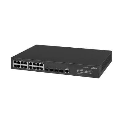 Dahua Technology Access DH-AS4300-16GT4GF network switch Managed L2/L2+ Gigabit Ethernet (10/100/1000) Black