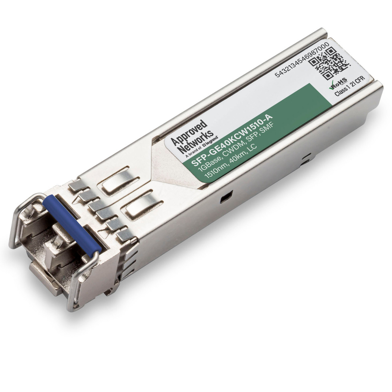 Legrand SFP-GE40KCW1510-A network transceiver module Fiber optic 1250 Mbit/s 1510 nm