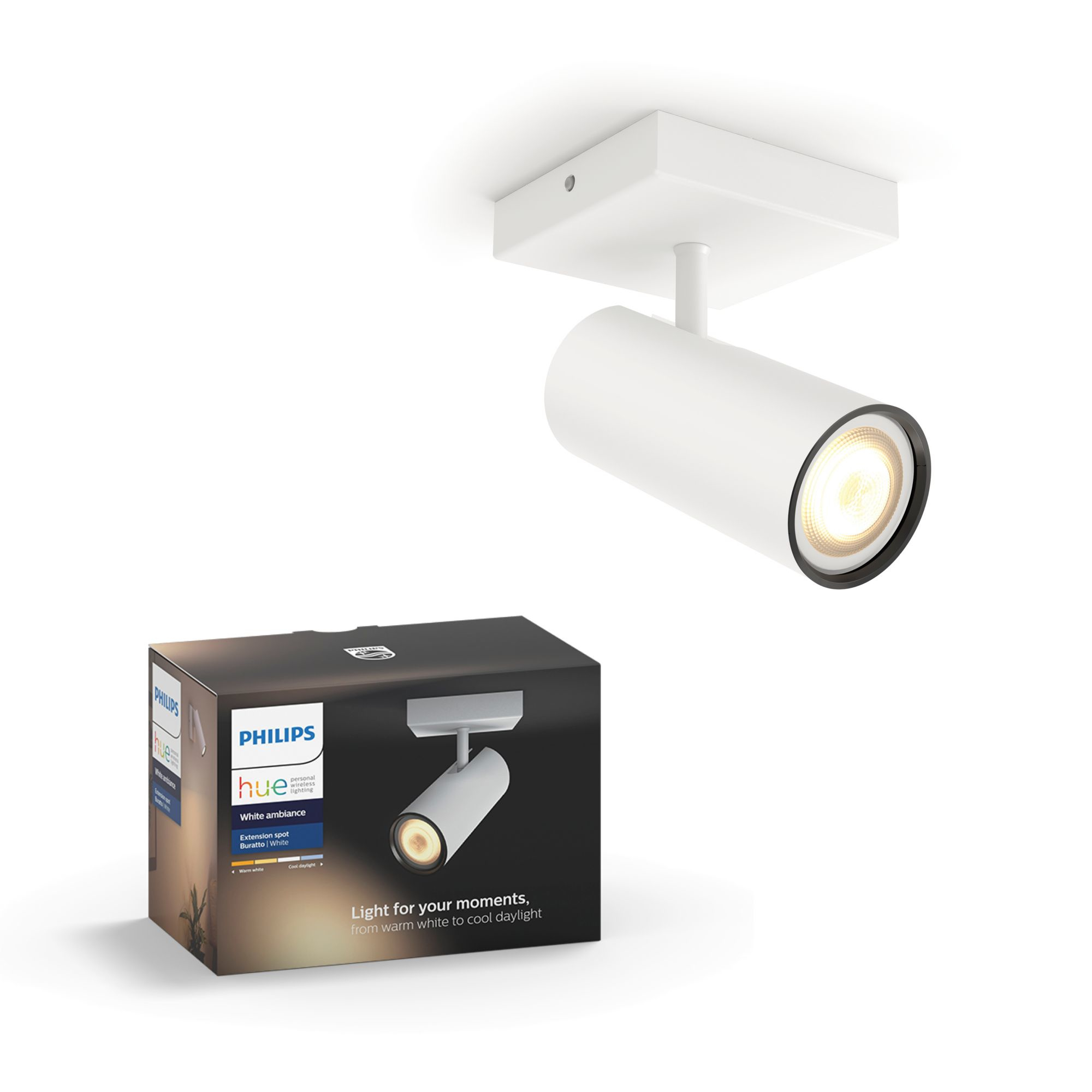 Philips by Signify Philips Hue White ambience Buratto single spotlight ext. – image 6
