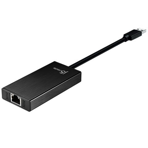j5create JUH470 USB 3.0 Gigabit Ethernet & 3-Port Hub – image 4