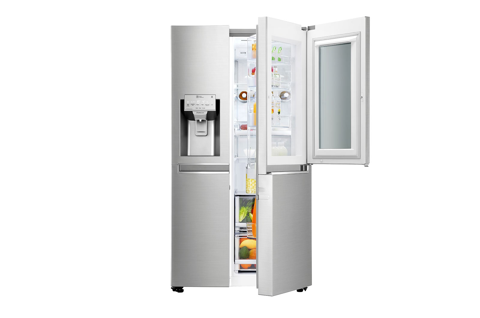 LG GSX960NSVZ side-by-side refrigerator Freestanding – image 3