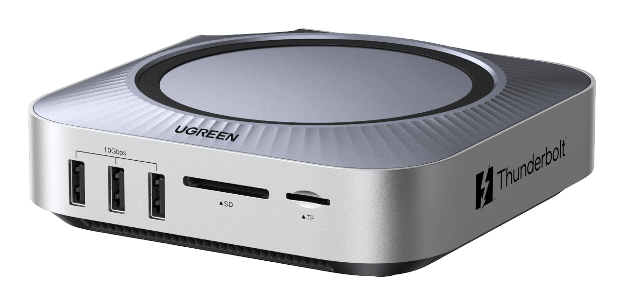 Ugreen 85883EU interface hub Thunderbolt 5 120000 Mbit/s Black, Grey – image 3