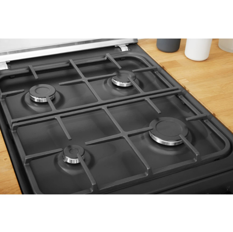 Indesit IS5G8MHA/E cooker Freestanding cooker Electric Gas Anthracite – image 2