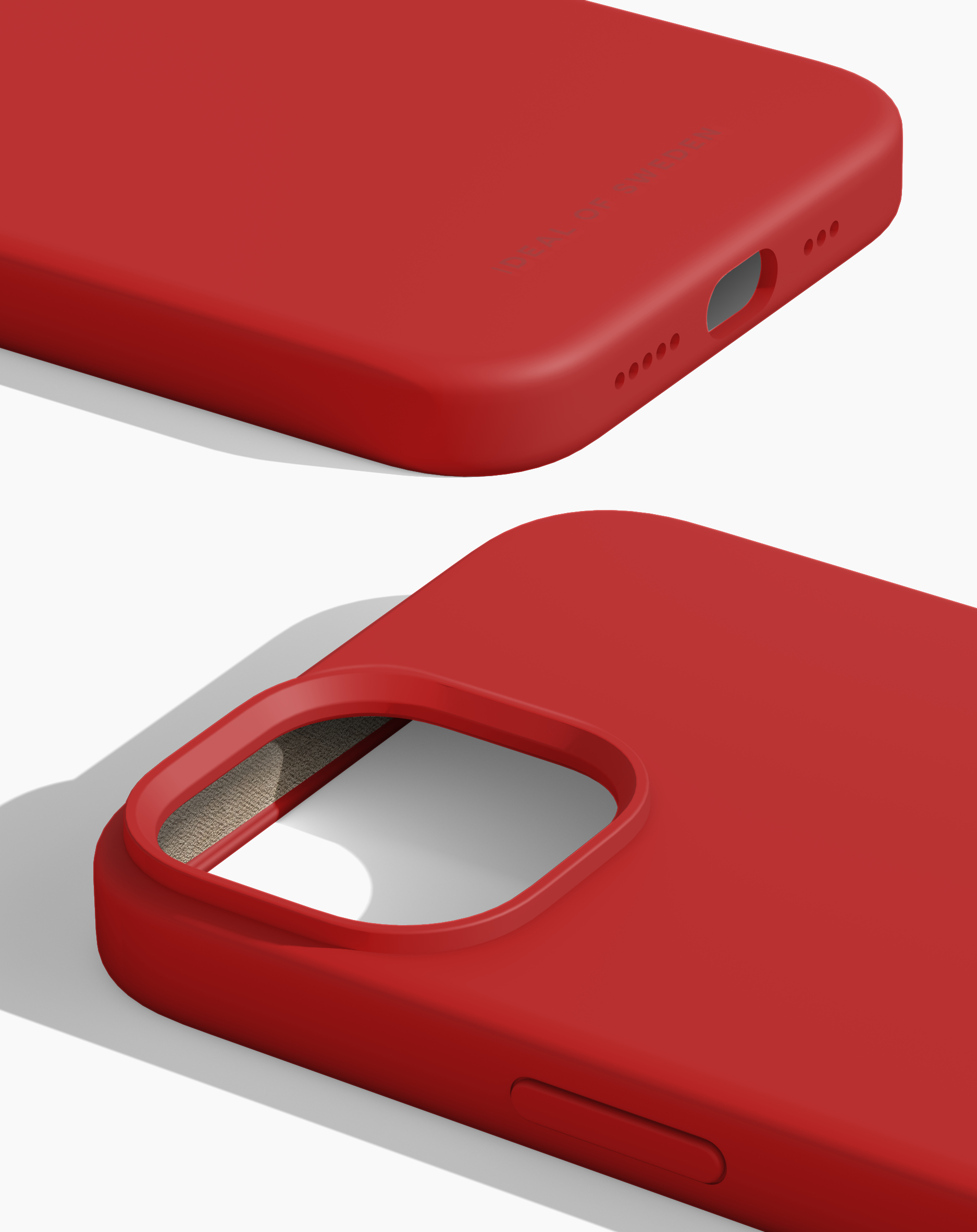 iDeal of Sweden Silicone Case iPhone 13 / 14 Red – image 2