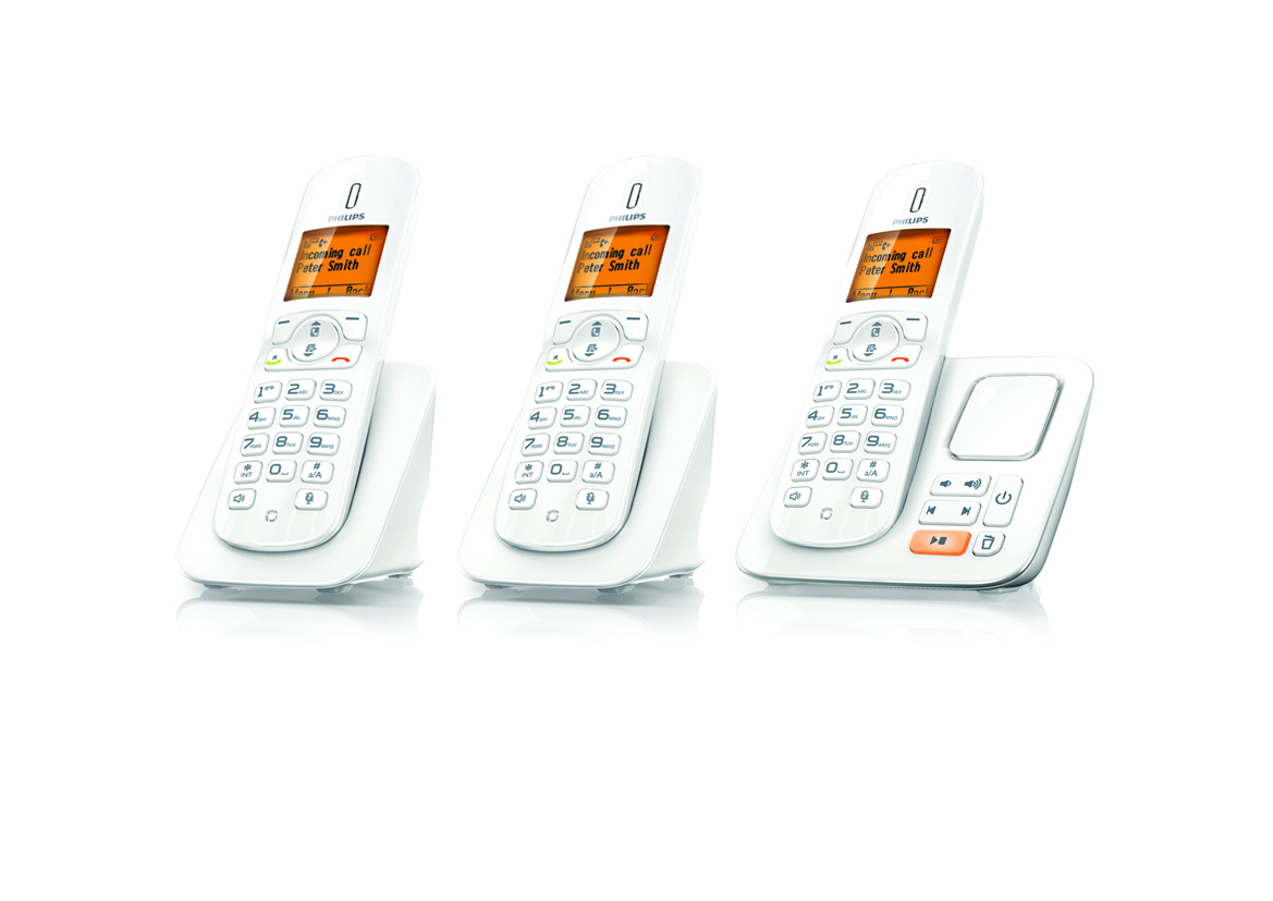 Philips CD2853W DECT telephone Caller ID White – image 2