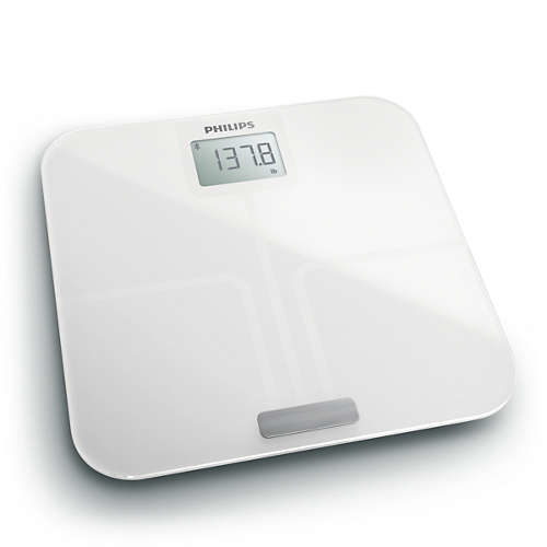 Philips DL8781/37 personal scale Rectangle White Electronic personal scale – image 1