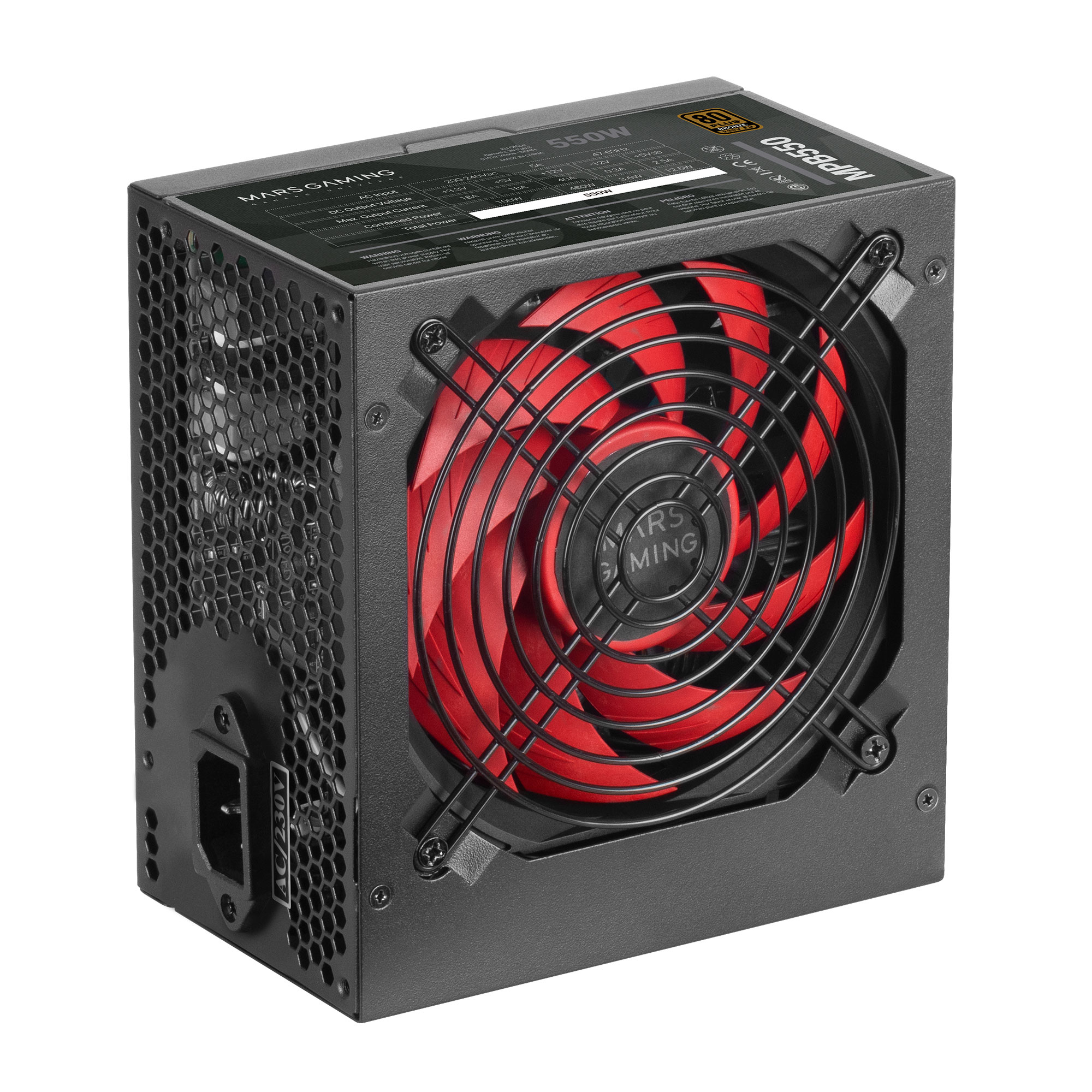 Mars Gaming MPB550 power supply unit – image 5