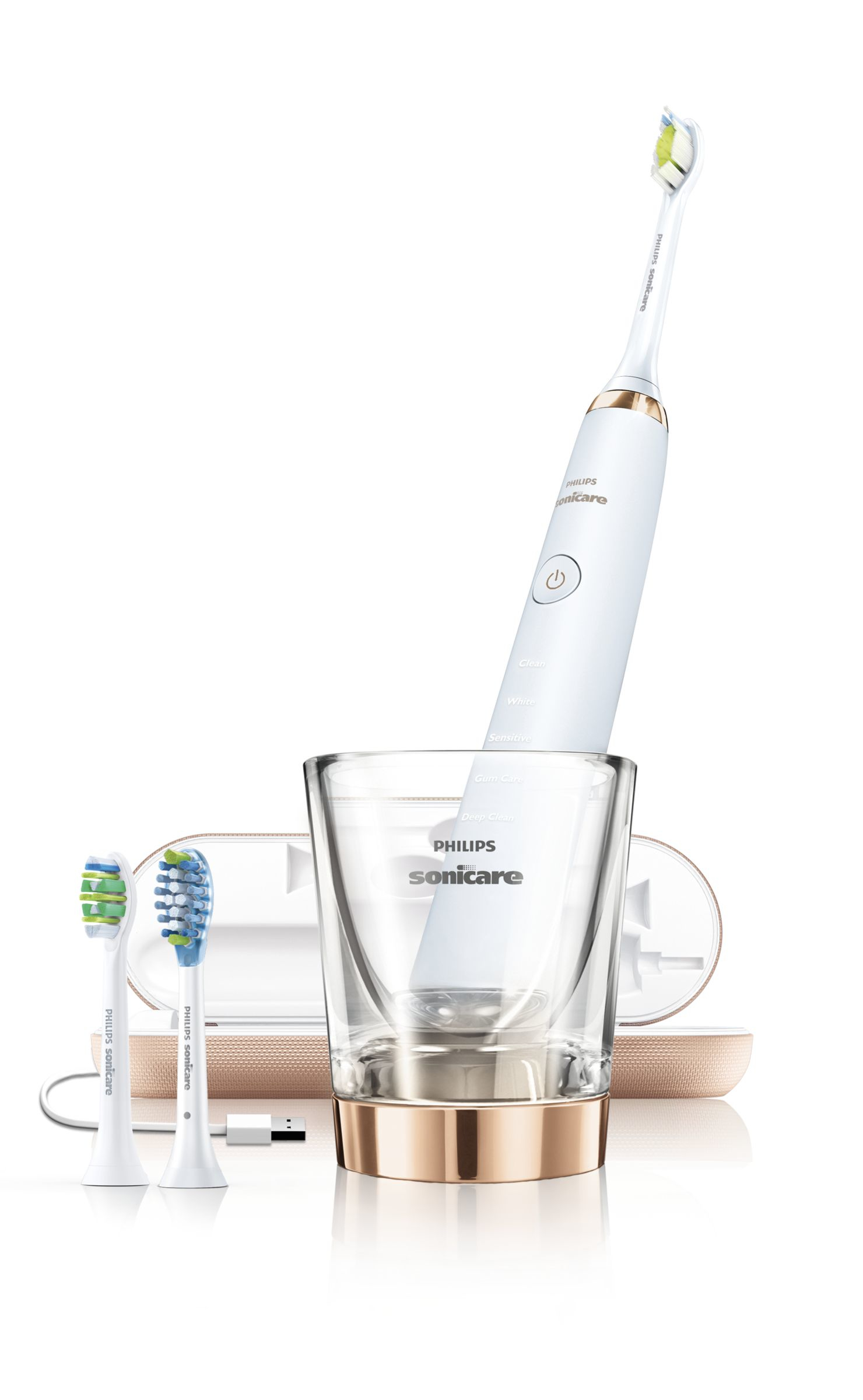 Philips Sonicare DiamondClean HX9392/05 electric toothbrush Adult Sonic toothbrush Pink gold – image 2
