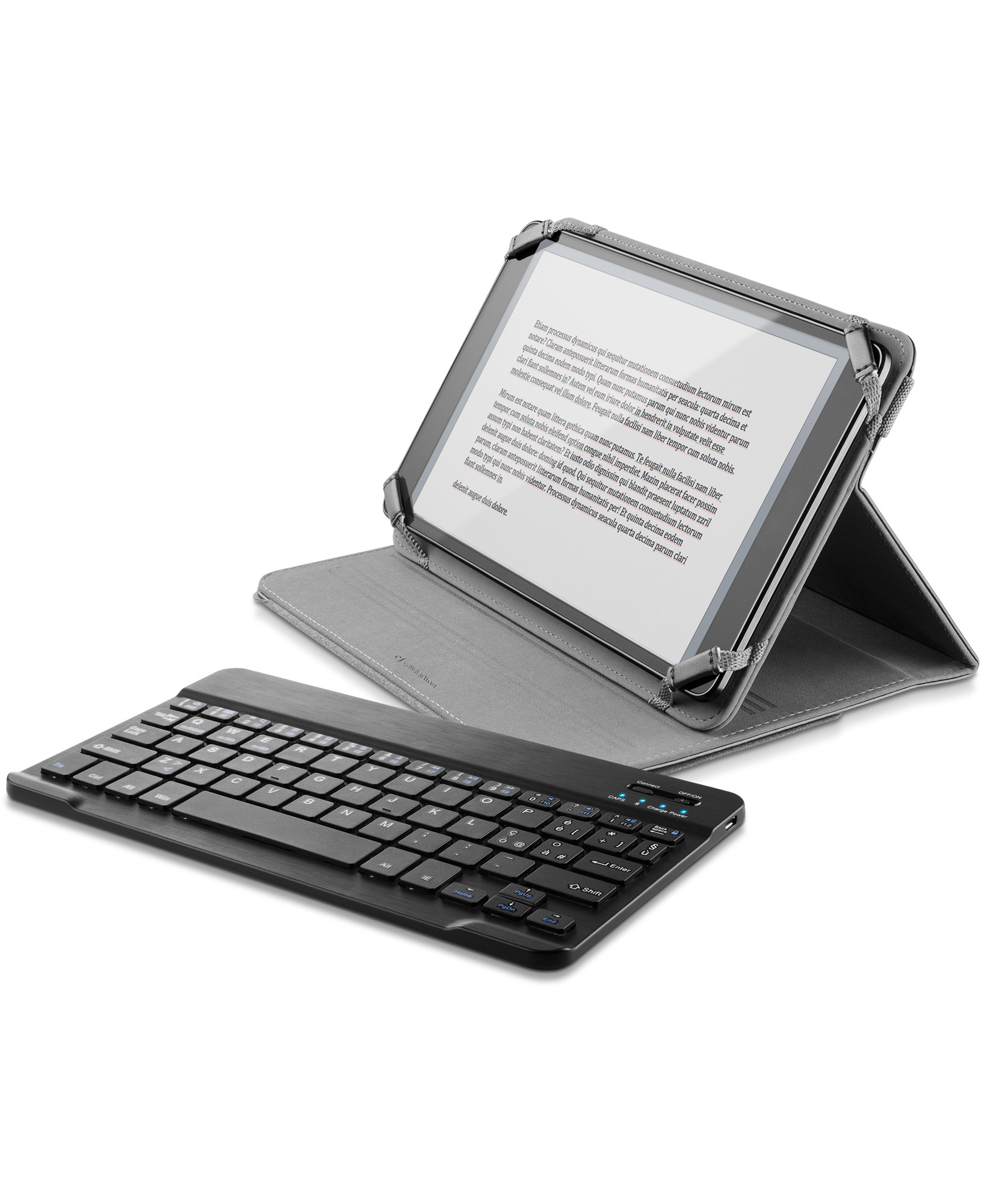 Cellularline Stand Case + Keyboard -For Tablets – image 2