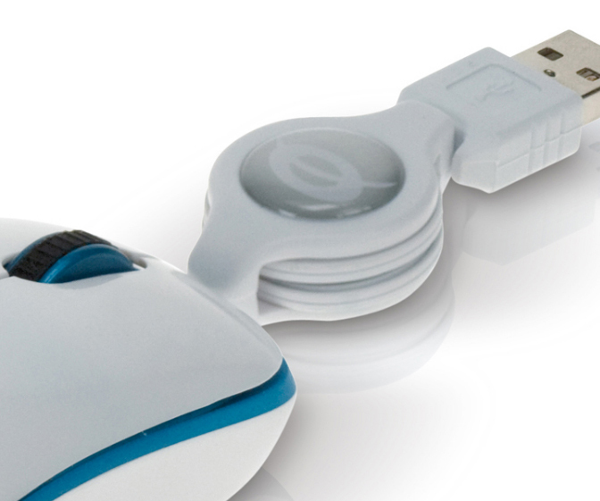 Conceptronic Optical Micro Mouse Blue – image 3