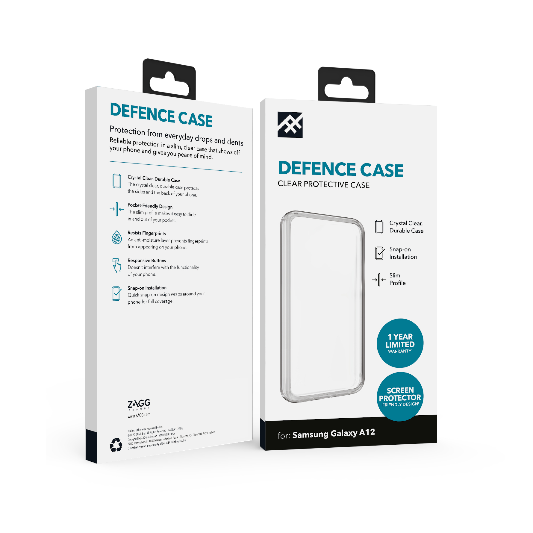 ZAGG IF Defence Case Samsung Galaxy A12 Screen Clear – image 2