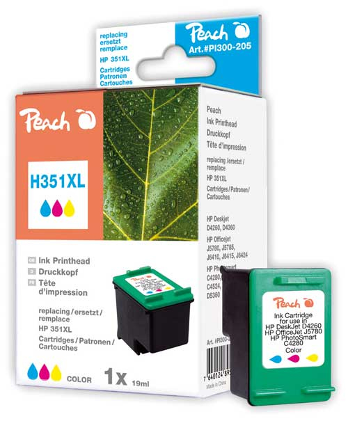 Peach 313703 ink cartridge 1 pc(s) Cyan, Magenta, Yellow – image 1