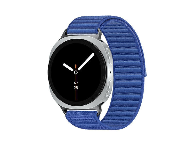 Samsung Galaxy Watch 8, LTE + Bluetooth, 40mm, Sport Band, White, S/M + Fabric Band, Blue, S/M – image 1