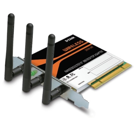 D-Link RangeBooster N 650 Draft-11n PCI/Desktop Adapter
