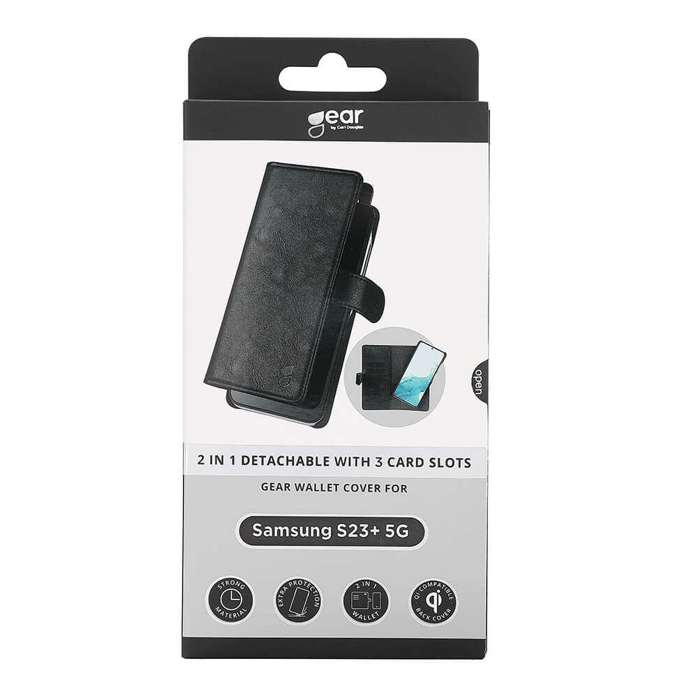 Gear Wallet Case Black - Samsung S23+ – image 2