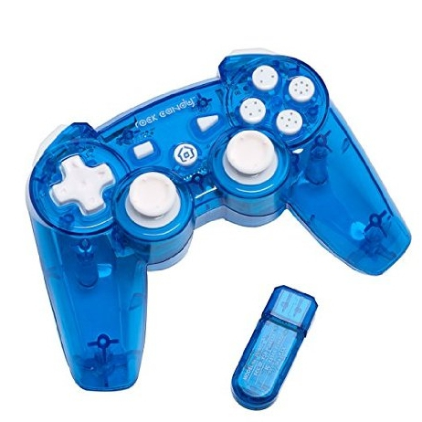 PDP PL6432BL Gaming Controller Blue RF Gamepad Analogue / Digital Playstation 3