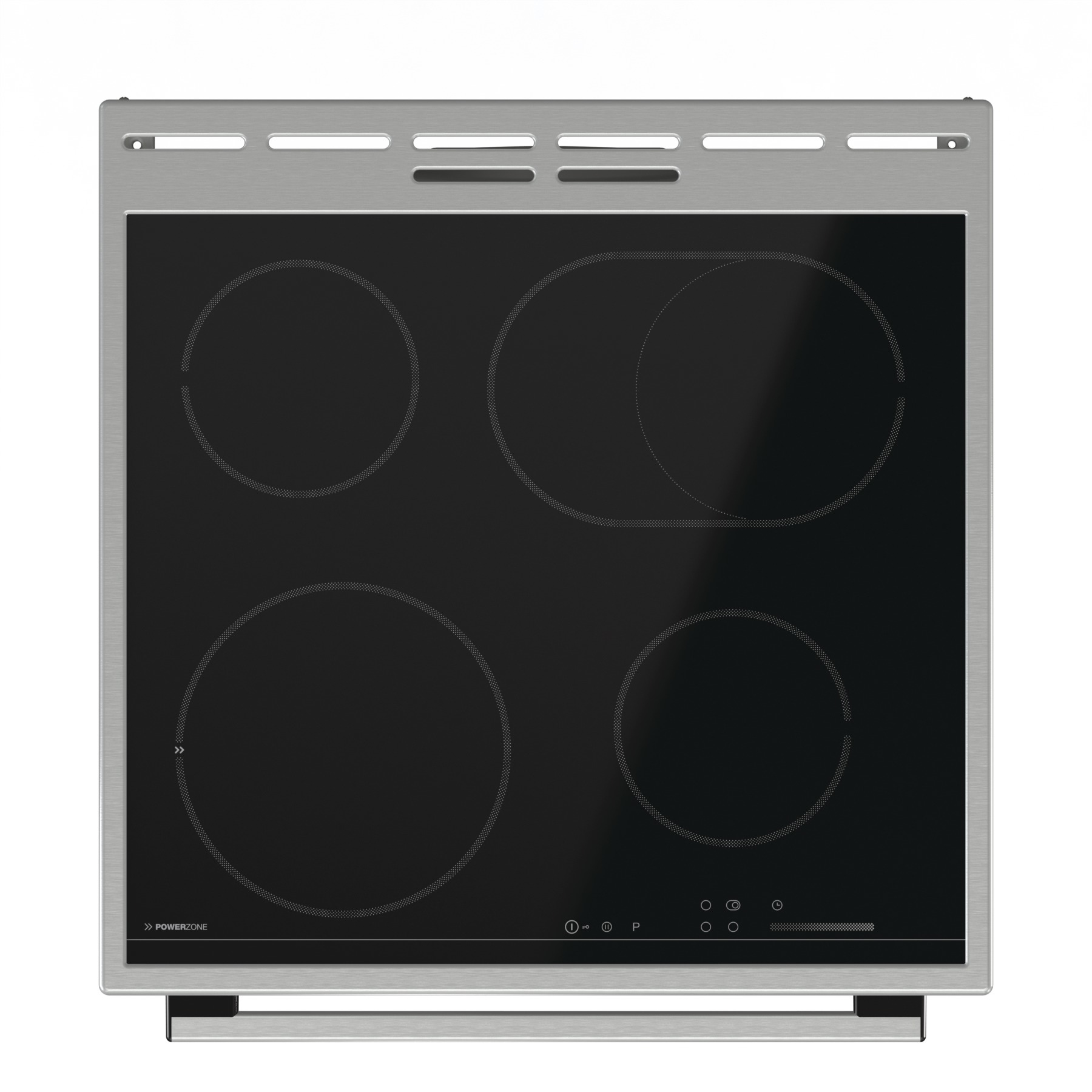 Gorenje ECT6353XPI cooker Freestanding cooker Electric Zone induction hob Stainless steel – image 2