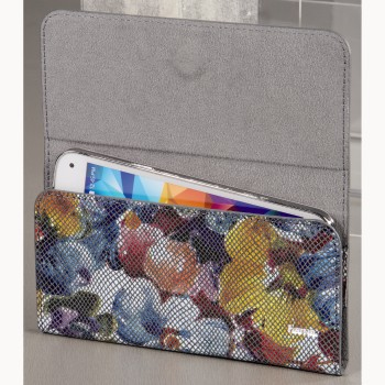 Hama Flower mobile phone case Wallet case Blue – image 2