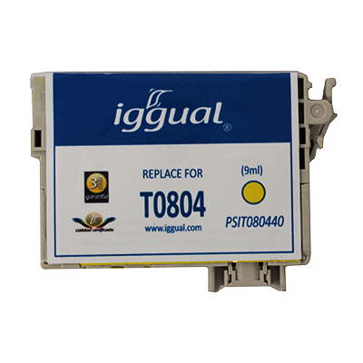 iggual PSIT080440 ink cartridge High (XL) Yield Yellow – image 2