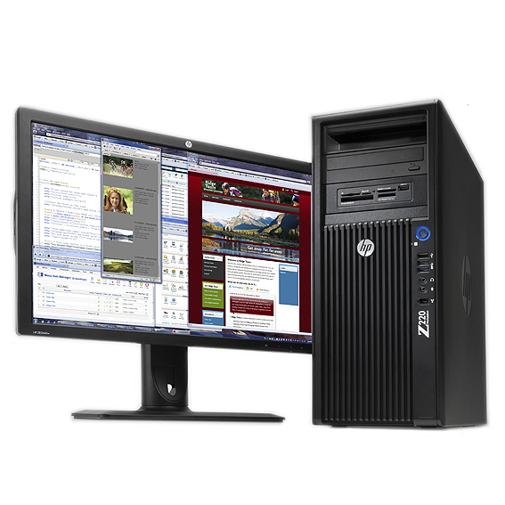 HP 220 CMT + ZR2440w – image 1