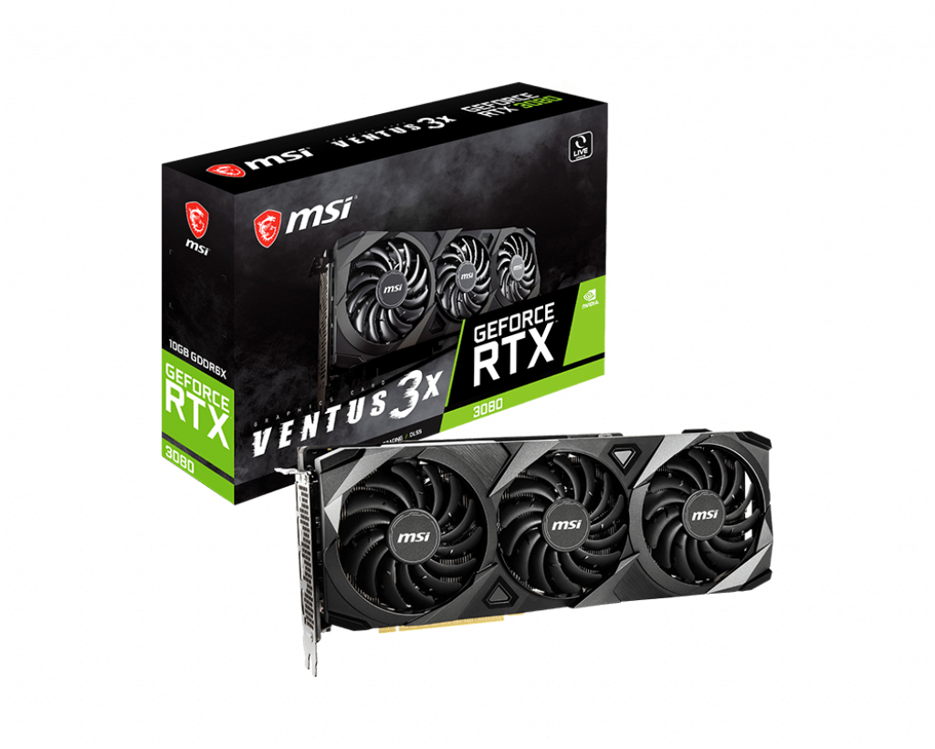MSI RTX 3080 VENTUS 3X 10G – image 2