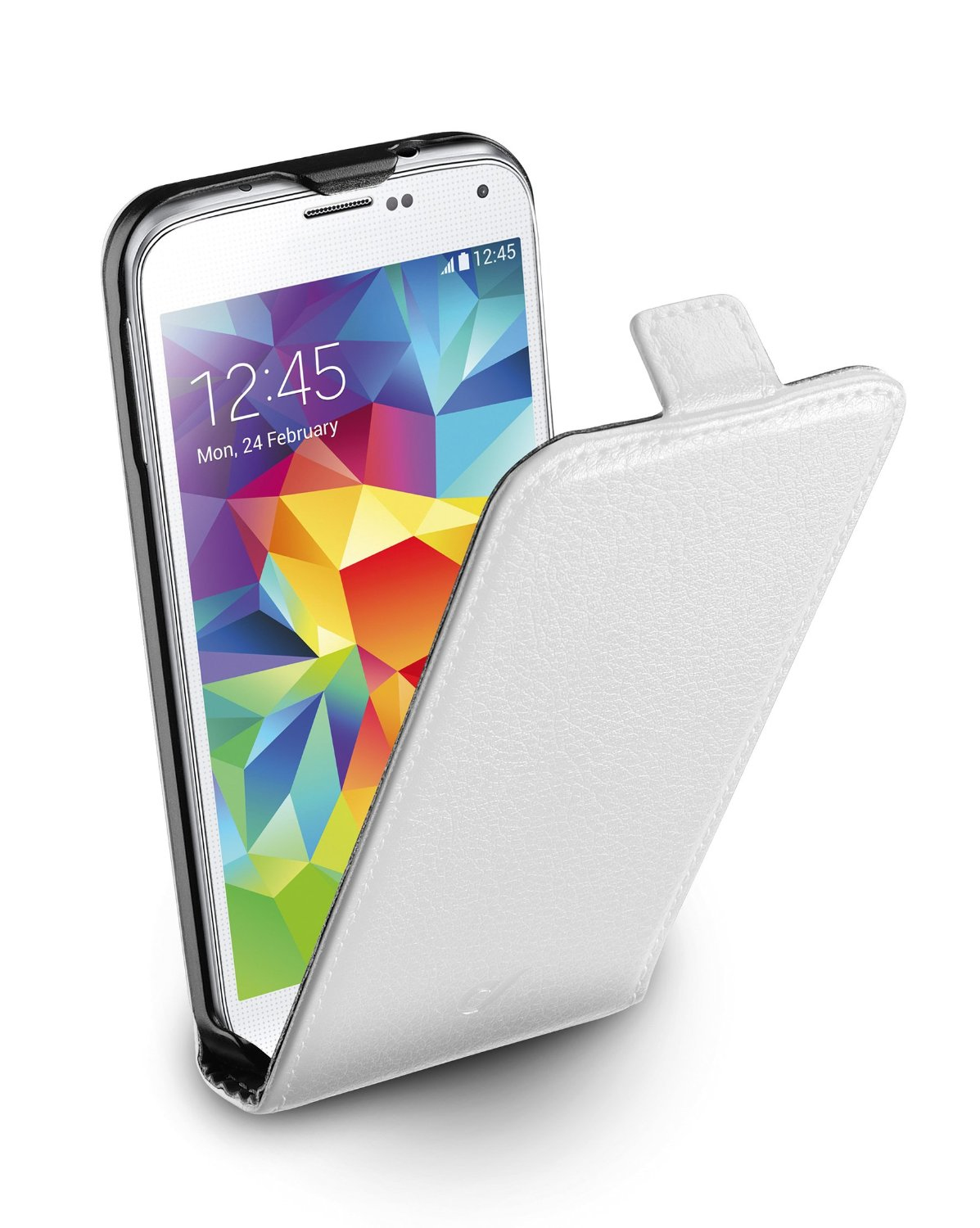 Cellularline FLAPESSENGALS5W mobile phone case Flip case White – image 2